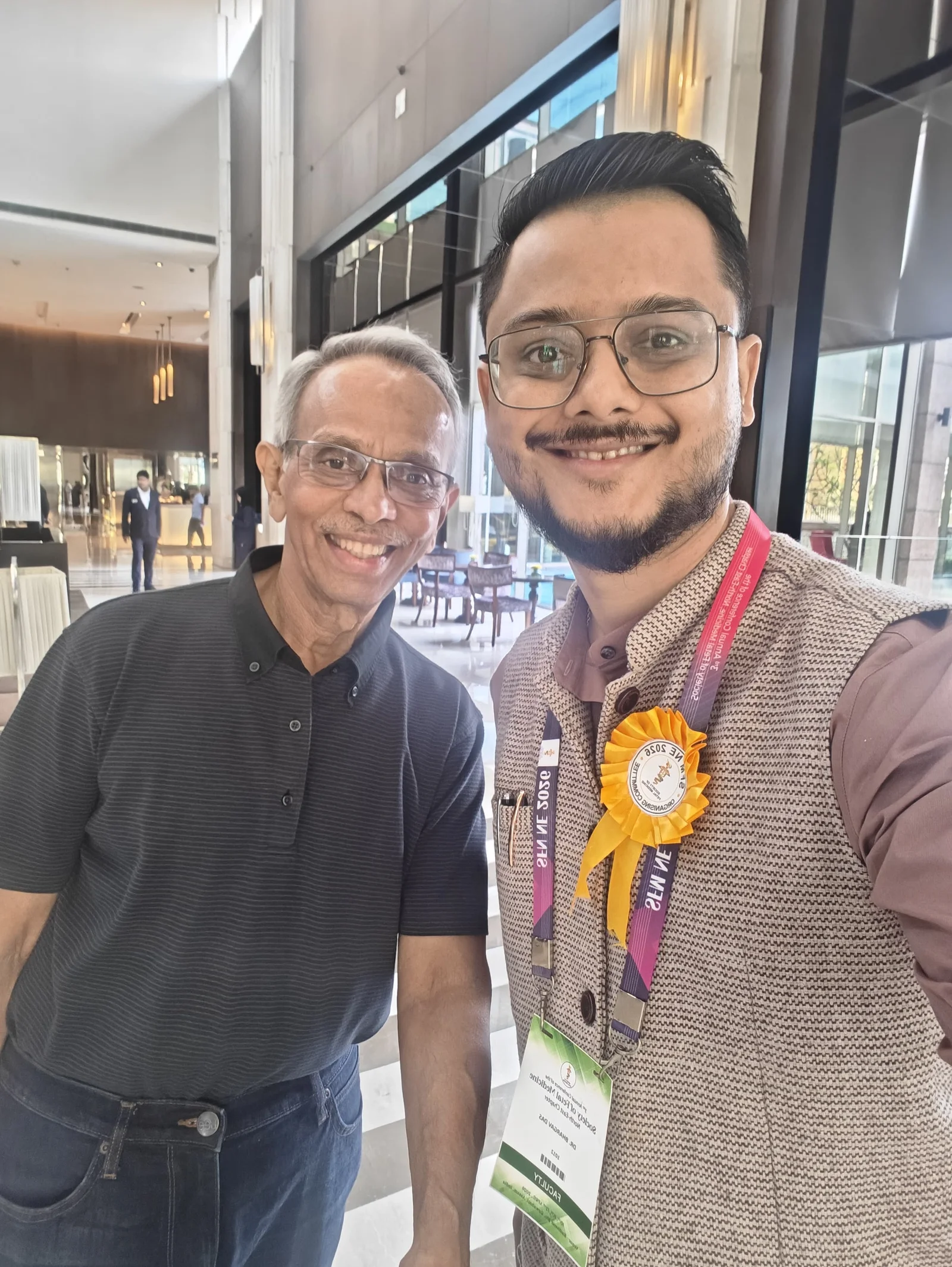 With Dr T L N Praveen Sir