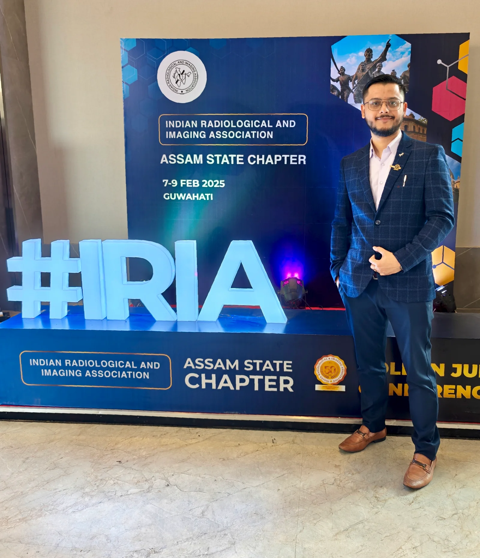 Faculty Speaker Golden Jubilee Conference – Assam Chapter, Indian Radiological & Imaging Association (IRIA) 2025